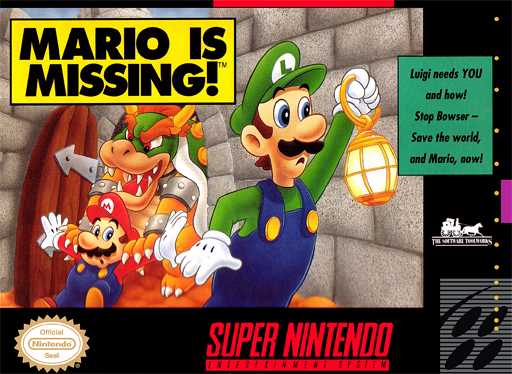 Mario Is Missing!  Snes